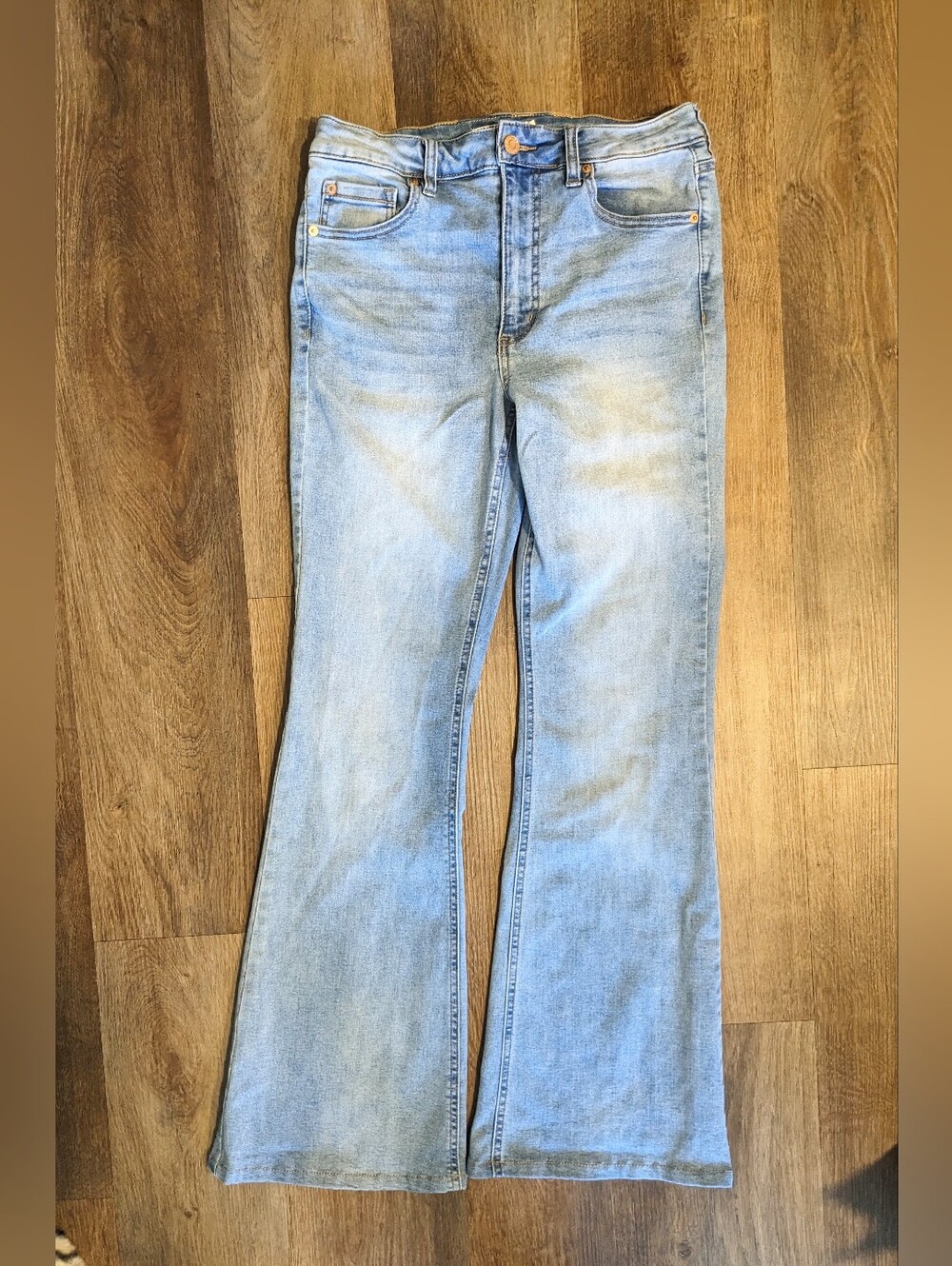 Garage Light Blue Women's Flare Jeans Sz 9